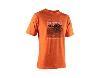 LEATT tričko Core  , Peach Orange (Varianta S / US38 / EU48)