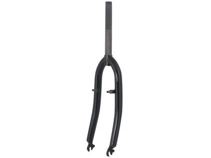 FORCE vidlica MTB 24" Fe 1"  závit, čierna lesklá