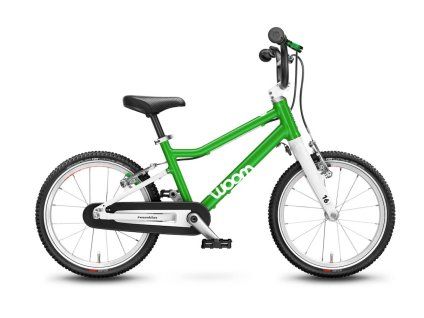 WOOM 3 Original 16 detský bicykel, zelený