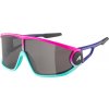 ALPINA Cyklistické okuliare LEGEND ružovo-tyrkysové