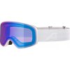 ALPINA Lyžiarske okuliare LADIS QM biela/modrá