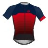 Force dres ascent, krátky rukáv, modro-červený