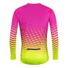 74661 1 force dres mtb angle damsky dlhy rukav ruzovo fluo