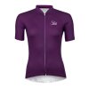 FORCE dres PURE LADY dámsky, krátky rukáv, fialový