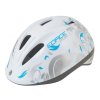 FORCE prilba FUN FLOWERS detská, bielo-šedo-modrá