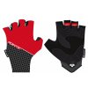 Force rukavice POINTS bez zapínania, červeno-čierne