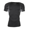 Force tričko funkčné breeze krátky rukáv, šedé