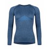 FORCE tričko funkčné SOFT LADY dlhý rukáv, modré