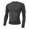 FORCE tričko funkčné thunder, dlhý rukáv, čierne