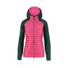 Karpos Alagna Down Dámska Bunda Fandango Pink/Jungle Green