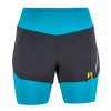 Karpos Cengia Dámske Kraťasy tyrkysové/čierne
