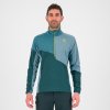 Karpos FEDERA HALF-ZIP flíska Forest/Balsam/North Atlantic (Veľkosť L)