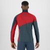 219380 3 karpos federa mikina na zips stargazer midnight fiery red