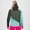Karpos MARMOLADA outdoorová bunda, dámska, thyme/aqua ski/black sand (Veľkosť XS)