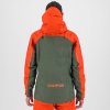 Karpos MIDI SHELL outdoorová bunda, pánska, thyme/spicy orange (Veľkosť L)