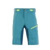 Karpos Val Viola Kraťasy modrozelené/žlté fluo