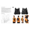 Restrap Race Hydration Vest vesta, 5.5 l, čierna (Varianta S/M)