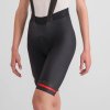 Sportful FIANDRE dámske kraťasy s trakmi black (Veľkosť S)