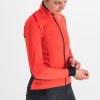 198966 18 sportful fiandre medium cyklisticka bunda damska cerveny grepfruit