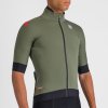 199035 13 sportful fiandre pro cyklisticka bunda s kr rukavom kaki