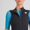Sportful FIANDRE PRO cyklistická vesta, dámska, čierna (Veľkosť XS)
