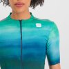 Sportful FLOW SUPERGIARA dámsky dres shade spruce juniper blue (Veľkosť XS)