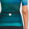 Sportful FLOW SUPERGIARA dámsky dres shade spruce juniper blue (Veľkosť XS)