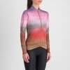 Sportful FLOW SUPERGIARA dámsky THERMAL dres cayenna red pink (Veľkosť S)