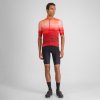 Sportful FLOW SUPERGIARA dres red (Veľkosť M)