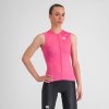 Sportful match dámsky dres bez rukávov, carmine rose