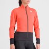 Sportful NEO SOFTSHELL cyklistická bunda, dámska, ružová (Veľkosť S)