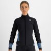 Sportful SUPER cyklistická bunda, dámska, čierna