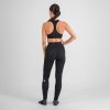 201852 8 sportful td mid damske termo nohavice cierne