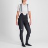 202074 11 sportful total comfort damske nohavice s trakmi cierne
