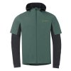 Vaude ALL YEAR MOAB HOODED cyklistická bunda s kapucňou, pánska, zelená