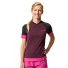 Vaude all-mountain dres, Altissimo Q-Zip, cassis, dámsky