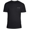 Vaude bavlnené tričko Brand, pánske, black