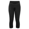 Vaude cyklistické nohavice Active 3/4, dámske, black uni