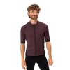 Vaude cyklistický dres Kuro FZ, dark oak, pánsky