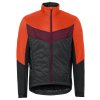 Vaude Kuro Insulation Jacket cyklistická bunda, ohnivo červená - čierna
