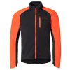 Vaude Posta Softshell VI cyklistická bunda, ohnivo červená - čierna
