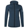 Vaude turistická mikina s kapucňou Monviso Fleece, dámska, tmavomodrá dark sea