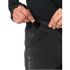 Vaude cyklistické nohavice Qimsa Softshell II, pánske, black/black (Varianta S)