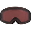 Alpina FALERA MAG lyžiarske okuliare, čierna matná, Q-LITE červená, back