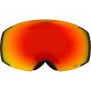 Alpina FALERA MAG lyžiarske okuliare, čierna matná, Q-LITE červená, front