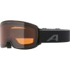 ALPINA NAKISKA Lyžiarske okuliare, čierna matná