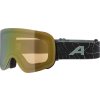 ALPINA Penken Q-LITE lyžiarske okuliare, zelená matná, zlatá