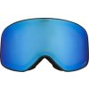 ALPINA SLOPE Q-LITE lyžiarske okuliare, čierna matná, modrá, front