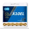 KMC Reťaz X 10 EL Ti-N Gold 114 článkov, extra ľahká