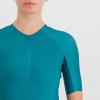 200094 8 sportful matchy damsky dres s kratkym rukavom shade spruce